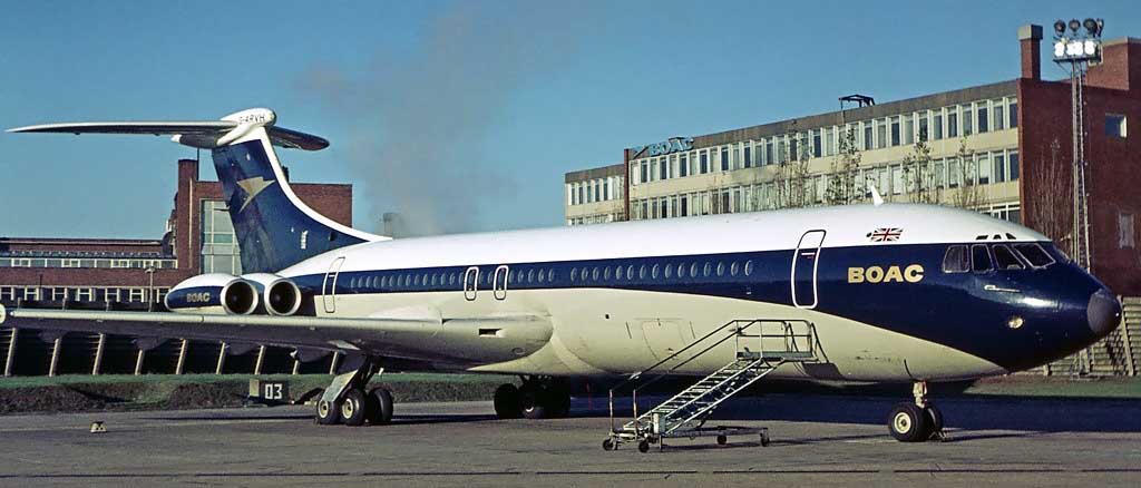 Vickers VC10 at Heathrow